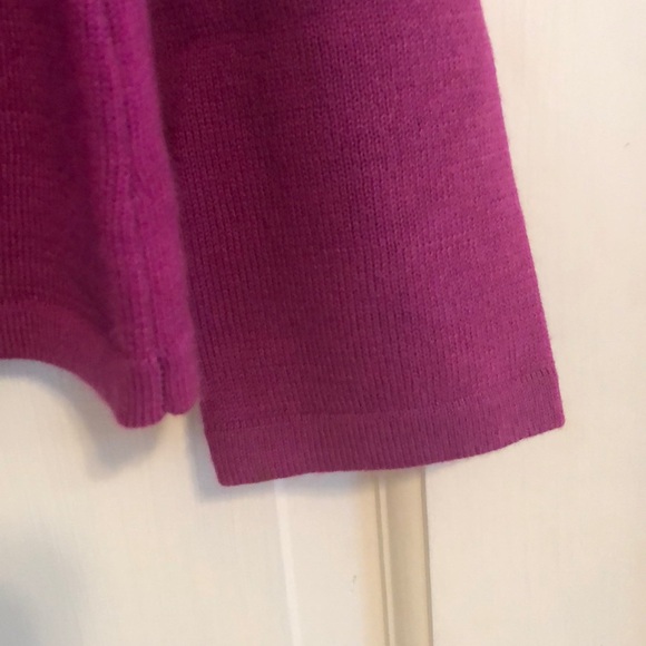 Ann Taylor Womens Sweater Crew Neck Dark Pink - Picture 6 of 8